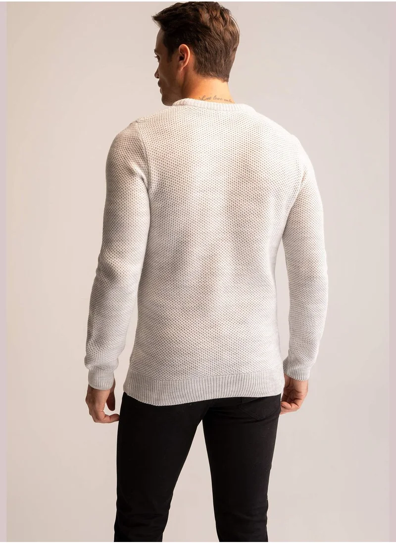 ديفاكتو Man Regular Fit Tricot Pullover