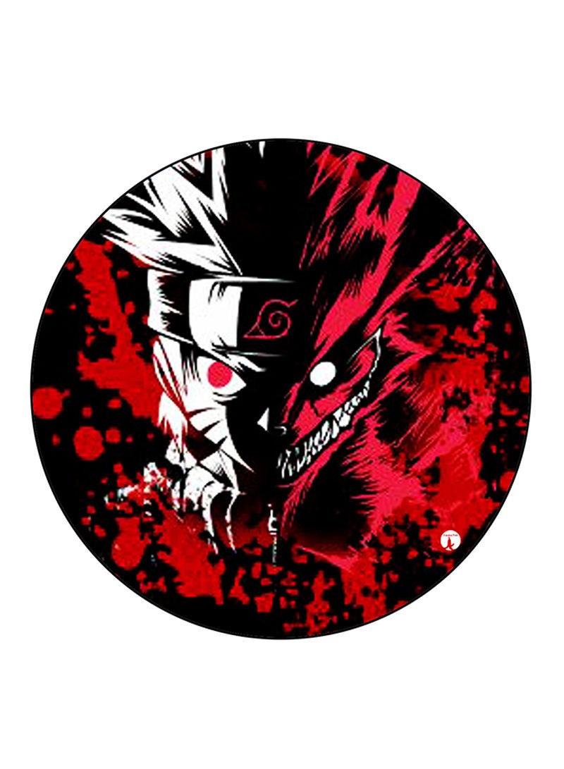 Anime Naruto Printed Mouse Pad  Multicolour