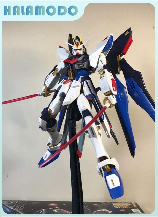 HALAMODO Gundam Modong TV Strike Freedom - 6603 Action Figure Assembly Model, an Excellent Desktop Decoration, a Cool Assembly Model Toy Created for Boys and Girls  - Image 1