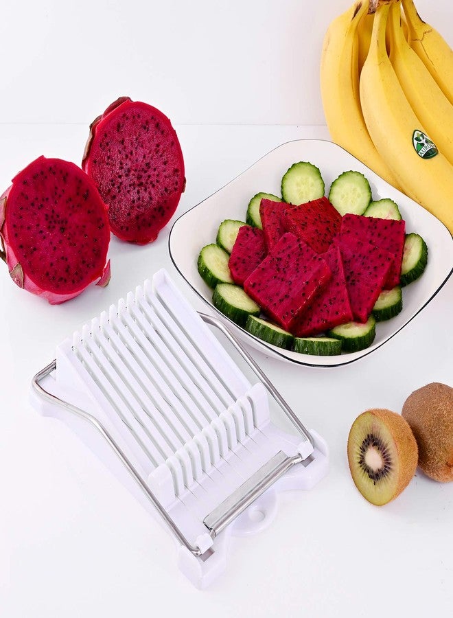 top Topolopyfeely Slicer for Salami Butter Spam and Fruit with 10 Slices Stainless Steel - Image 4