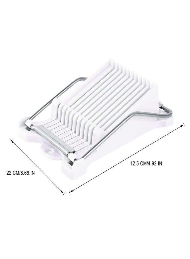 top Topolopyfeely Slicer for Salami Butter Spam and Fruit with 10 Slices Stainless Steel - Image 3