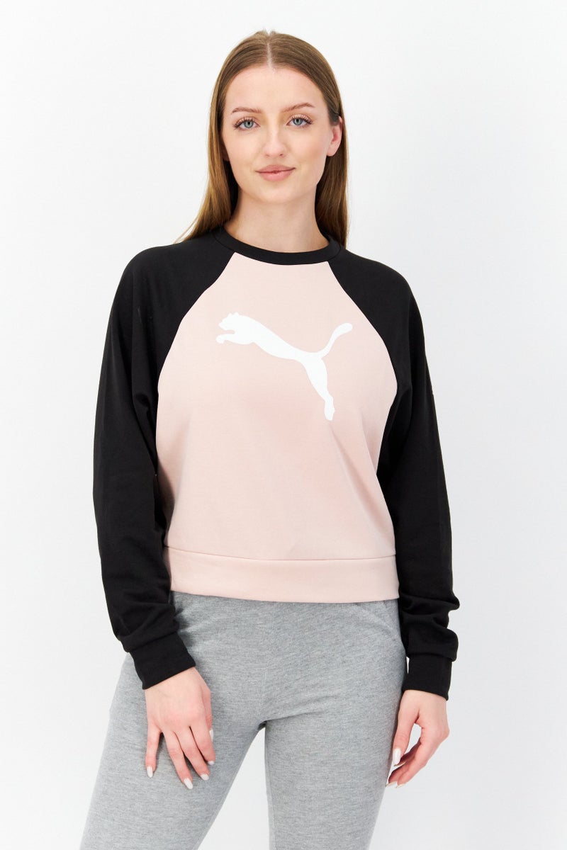 PUMA Women Sportswear Fit Long Sleeve Training Top, Multicolor - Image 1