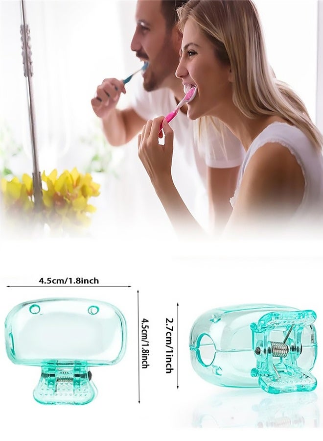 8 Pieces Travel Toothbrush Head Covers Portable Protector Pod Cases for Household Travel School Bathroom and Camping - Image 2