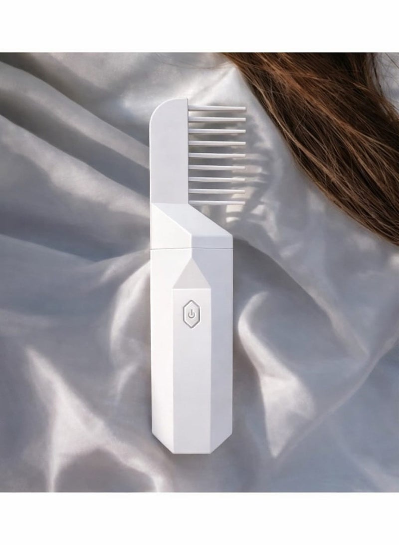 Portable, handheld, rechargeable electric hair steamer with USB port - Image 4
