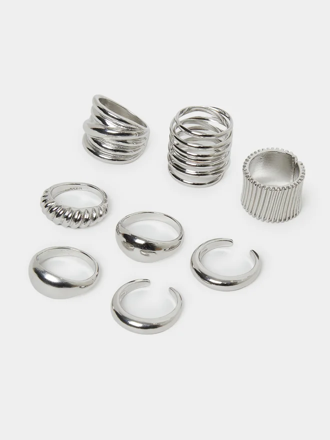 Styli Pack of 8 - Statement Rings