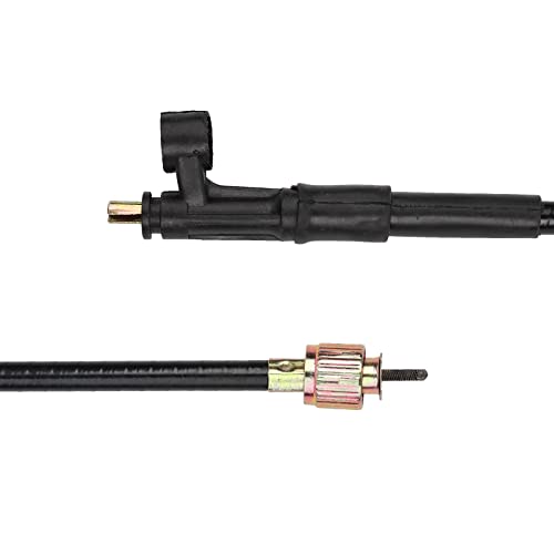 Minho Motorcycle Speedometer Drive Gear with Cable Kit 12mm Axle Hole Scooter Speedometer Drive Gear with E-100cm Speedometer Line Fit for Chinese GY6 Scooter Mopeds Parts - Image 4