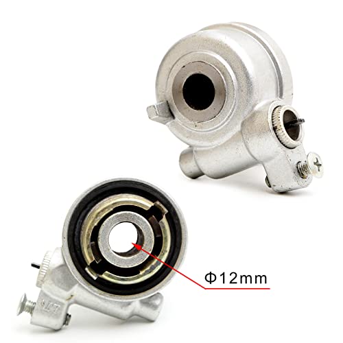 Minho Motorcycle Speedometer Drive Gear with Cable Kit 12mm Axle Hole Scooter Speedometer Drive Gear with E-100cm Speedometer Line Fit for Chinese GY6 Scooter Mopeds Parts - Image 2