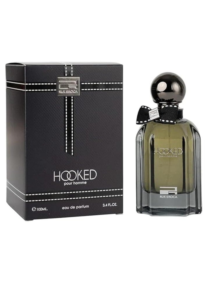 RUE BROCA Hooked Pour Homme by Ro Broca 100ml - Image 1
