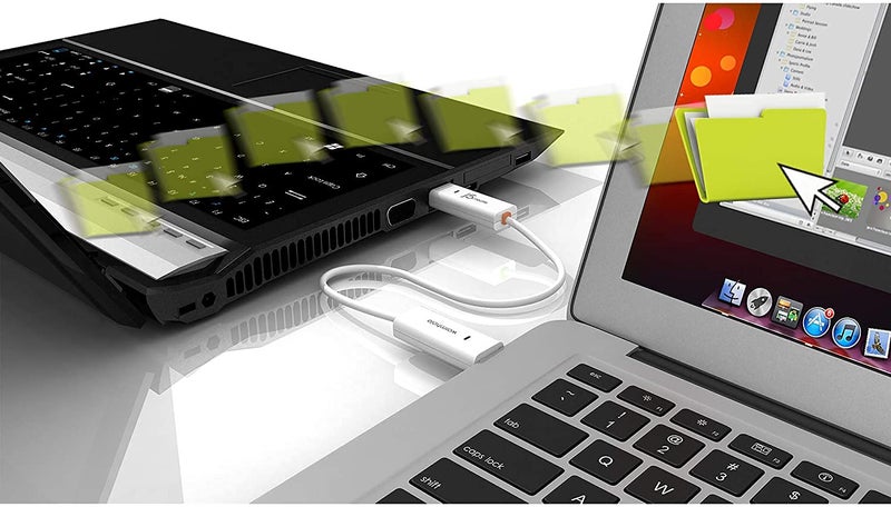 J5 Create j5create Data, Keyboard, and Mouse Sharing/Transfer USB Cable Transfer Data Between Mac and Windows [Wormhole Switch] (JUC400) - Image 5