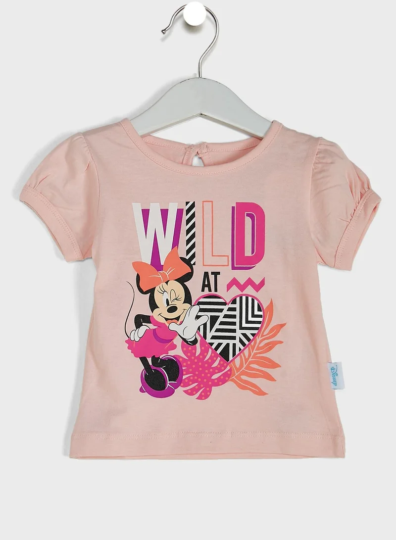 Disney Infant Minnie Print T-Shirt