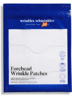 WRINKLES SCHMINKLES Forehead Wrinkle Patches - Reusable Silicone Smoothing Pads For Brow Lift, Wrinkle Smoothers, Reduce Frown Lines & Face Lift (2 Pack)  - Image 1