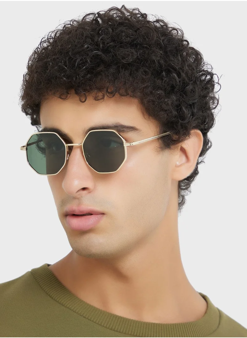 سفنتي فايف Octagon Trendy Sunglasses