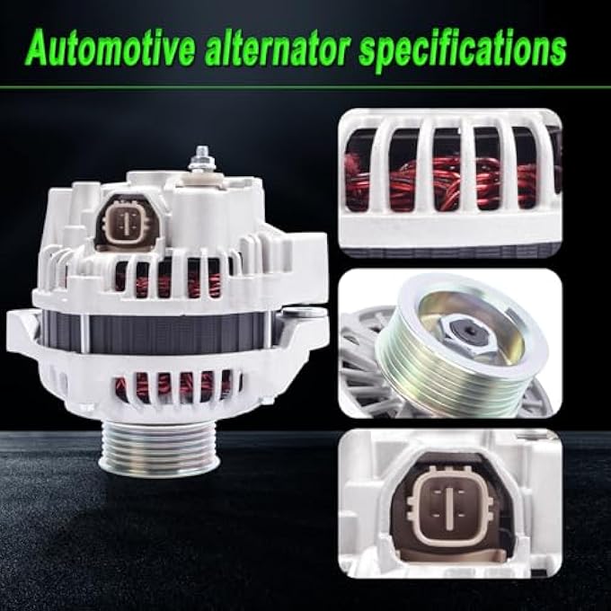 SHICHU New Alternator Compatible with 2001 2002 2003 2004 2005 Civic EL 1.7L L4 Replace for 31100PLMA01 13893 13893N - Image 5