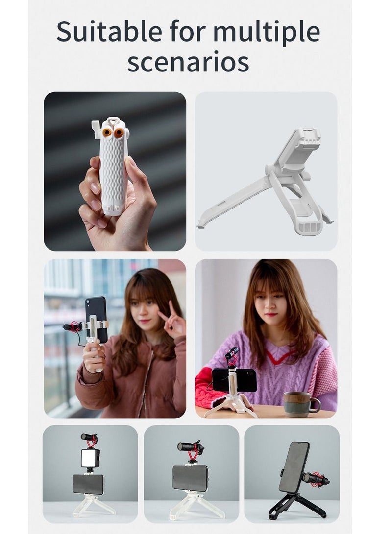 GULFLINK Portable Mini Pretty interesting Owl Foldable Phone Holder Black - Image 4