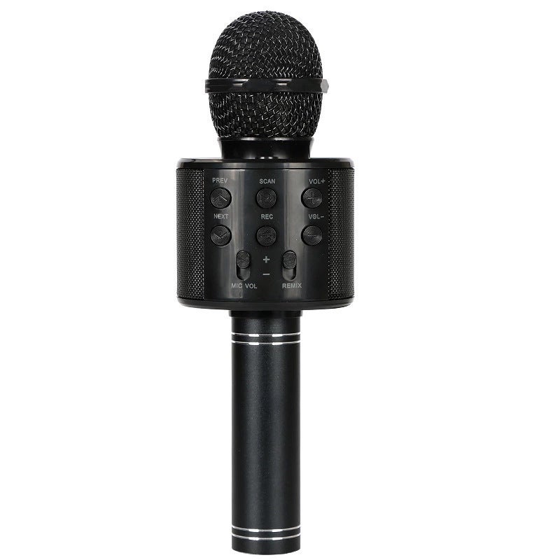 Ws858 Wireless Bluetooth Mobile Phone Karaoke Microphone Treasure Microphone Speaker Ktv Integrated Generation - Image 3