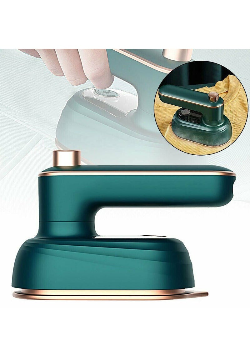 Yuwell Garment Steamer Portable Handheld Steamer Mini Clothes Ironing Machine Mini Electric Micro Iron For Home Travel And Business Green  - Image 4