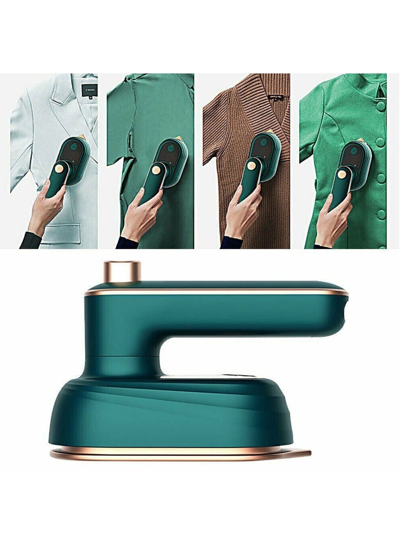 Yuwell Garment Steamer Portable Handheld Steamer Mini Clothes Ironing Machine Mini Electric Micro Iron For Home Travel And Business Green  - Image 3