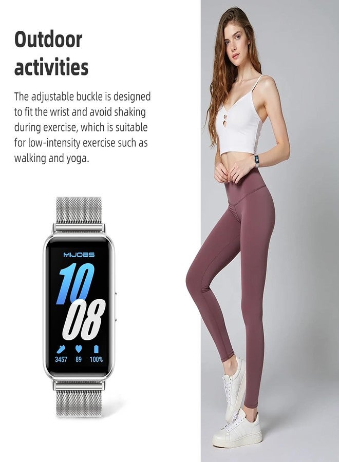 MIJOBS Strap Compatible with Samsung Galaxy Fit 3 SM-R390 Bands for Women Men, Sport Straps Replacement Wristband Accessories for Samsung Galaxy Fit3 - Image 5