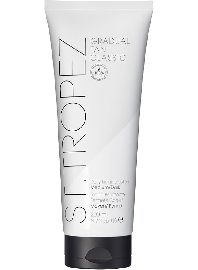 ST.TROPEZ St. Tropez Gradual Tan Classic Daily Firming Lotion Medium/Dark 200ml 6.7ft oz - Image 1