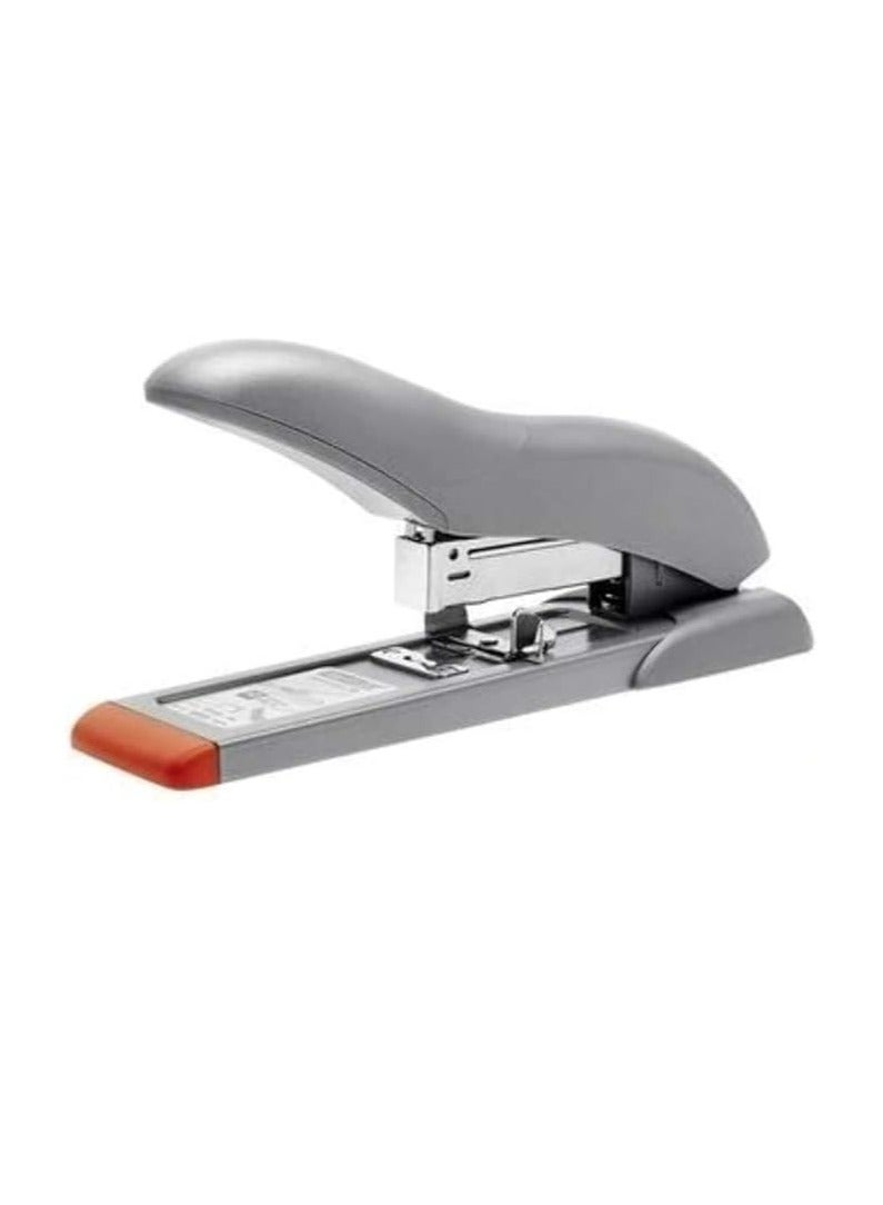Rapid Fashion HD70 Heavy Duty Stapler 70 Sheet Capacity High Volume Stapling Metal and Plastic Silver/Orange - Image 1