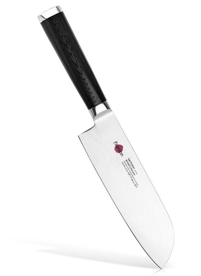 Fissman 6.8" Santoku Knife SAMURAI MUSASHI 17cm  - Image 1