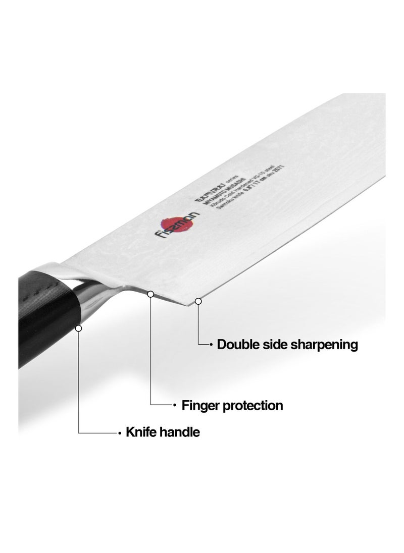 Fissman 6.8" Santoku Knife SAMURAI MUSASHI 17cm  - Image 2