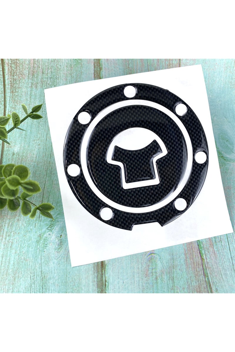 إيروريكس غطاء واقي أسود لخزان وقود الدراجة النارية، مصنوع من الكربون، مناسب لهوندا CBR وRVF وVF