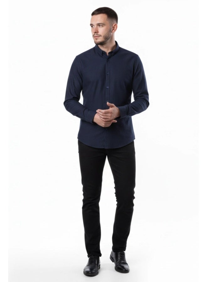 Dayton Oxford Stretch Shirt - Image 2