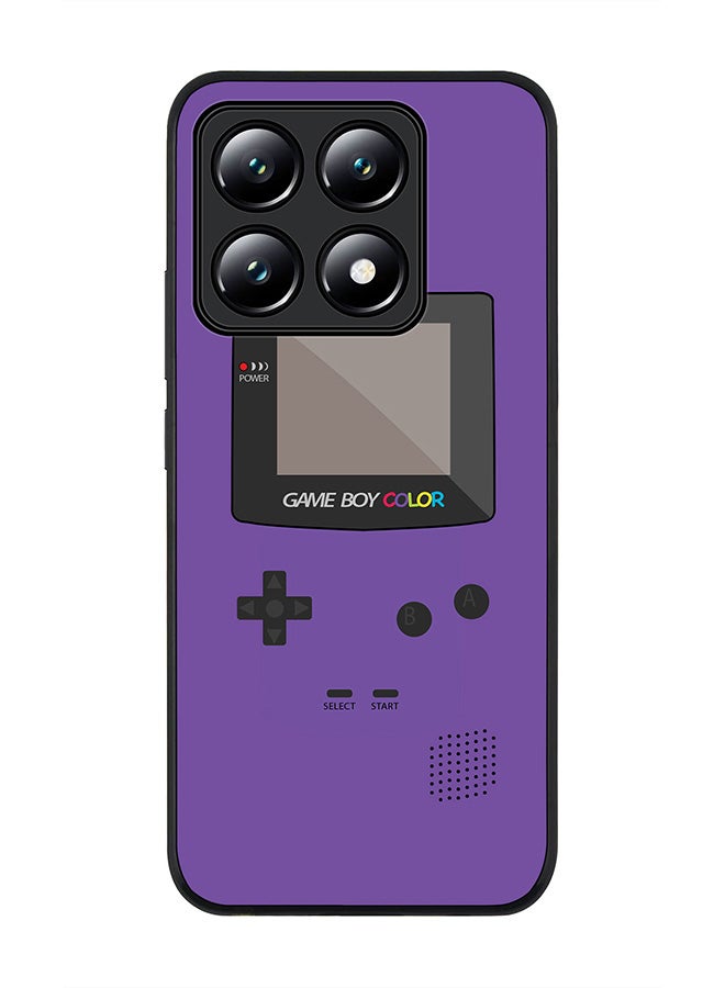 Stylizedd For Xiaomi 14T Case,Slim fit Camera Protection, Shockproof Thin Phone cover - Gameboy Color - Purple - Image 1
