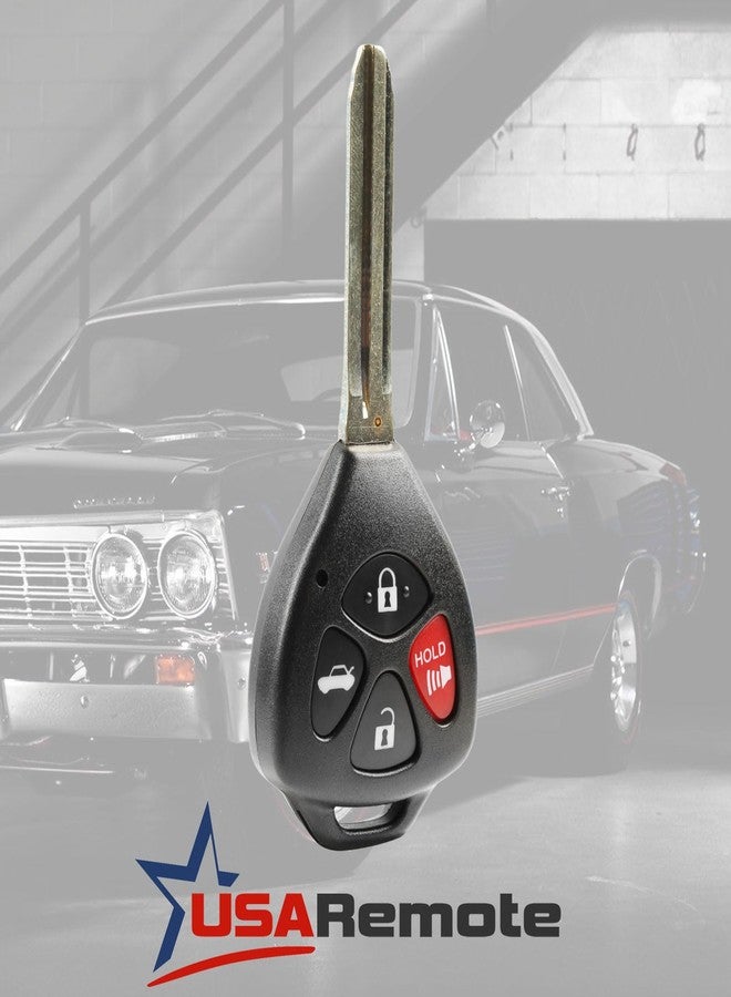 USARemote Car Key Fob Keyless Entry Remote fits 2008-2012 Toyota Avalon & 2008-2010 Corolla (GQ4-29T, 1470A-10T) - Image 2