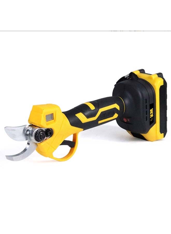 KM - Brushless Electric Pruning Shears for DeWalt 20V Battery, Portable Cordless Pruning Shears with LCD Display＆SK5 Blades,  Gardening Tree Pruning(two batteries) - Image 1