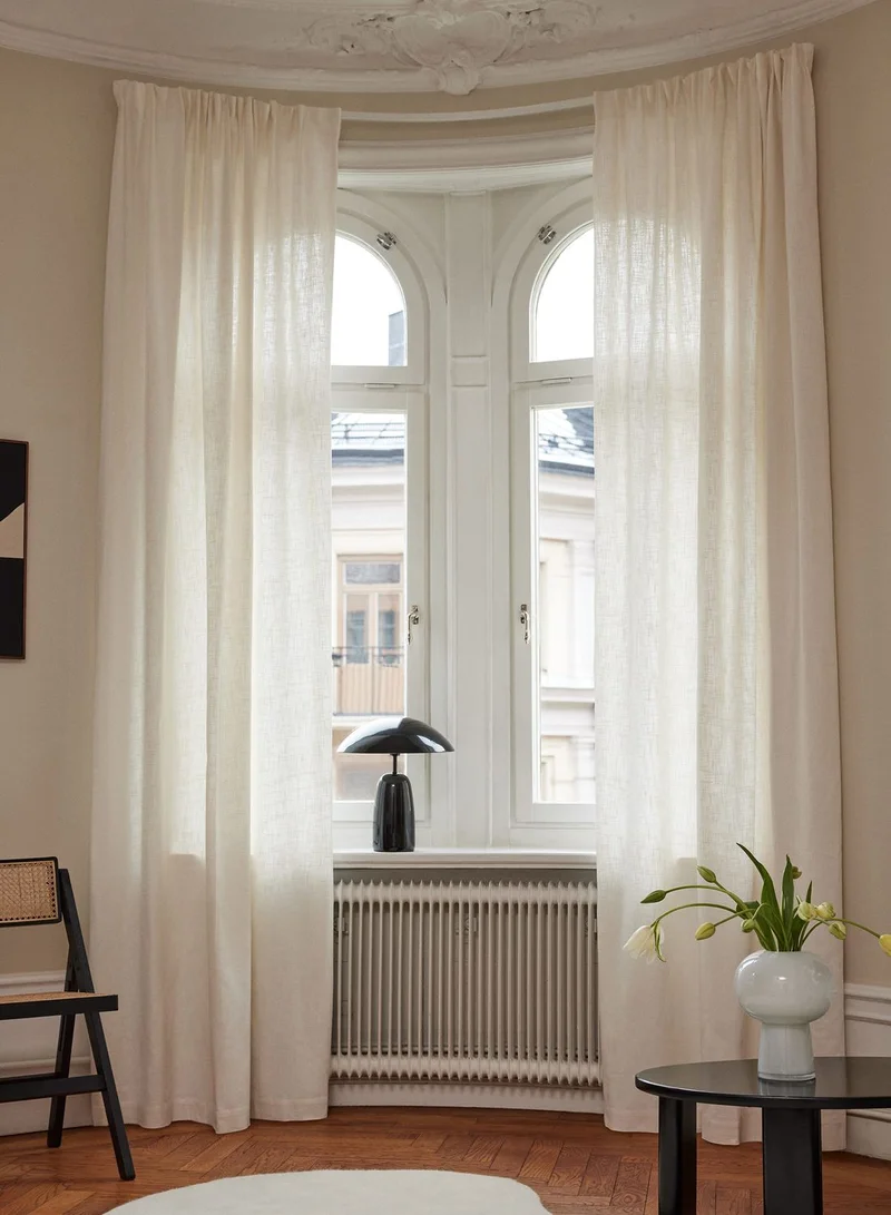 H&M 2-Pack Linen-Blend Curtain Lengths