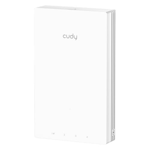 Cudy AP3000 Wall WiFi 6 AX3000 inWall Wireless Gigabit Access Point Support OFDMA MUMIMO Beamforming PoE Powered Cudy App Control or Web Configuration - Image 1
