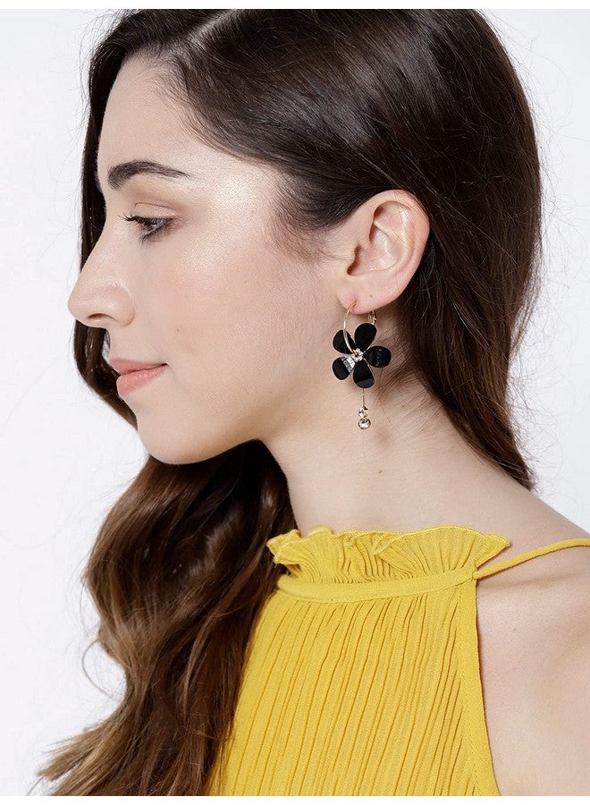 YouBella Jewellery Gold Plated Floral Earrings for Girls and Women (Combo) - Image 5