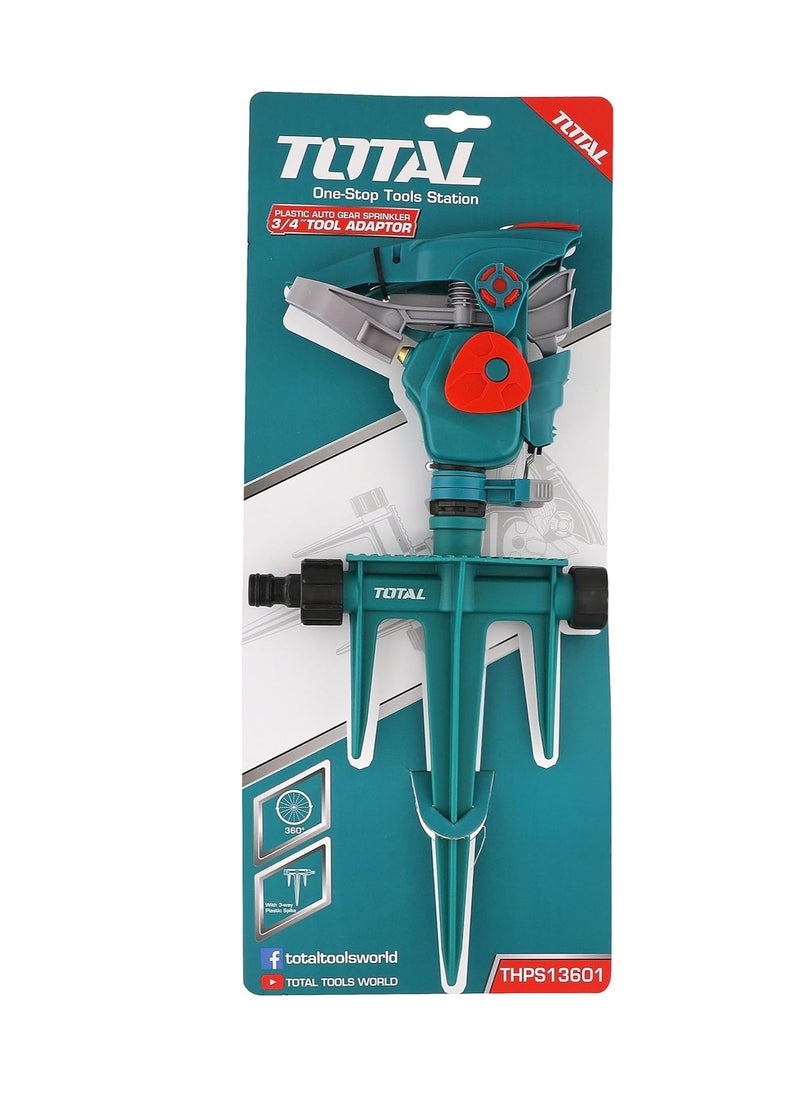 TOTAL Total Plastic Auto Gear Sprinkler, 3/4 Inch  THPS13601  - Image 2