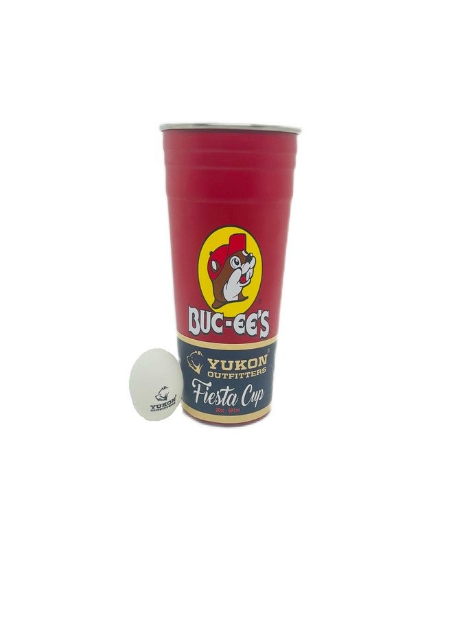 Buc-ee's كوب فييستا من بوكيز، 20 أونصة (أحمر) - Image 1