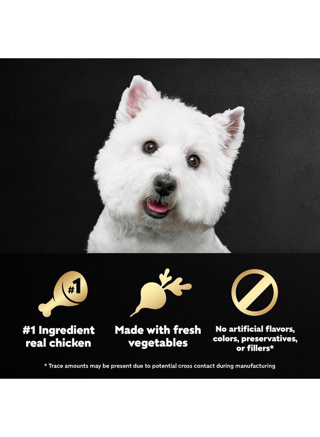 CESAR WHOLESOME BOWLS Adult Soft Wet Dog Food Chicken, Apple & Sweet Potato Recipe, (10) 3 oz. Bowls - Image 4