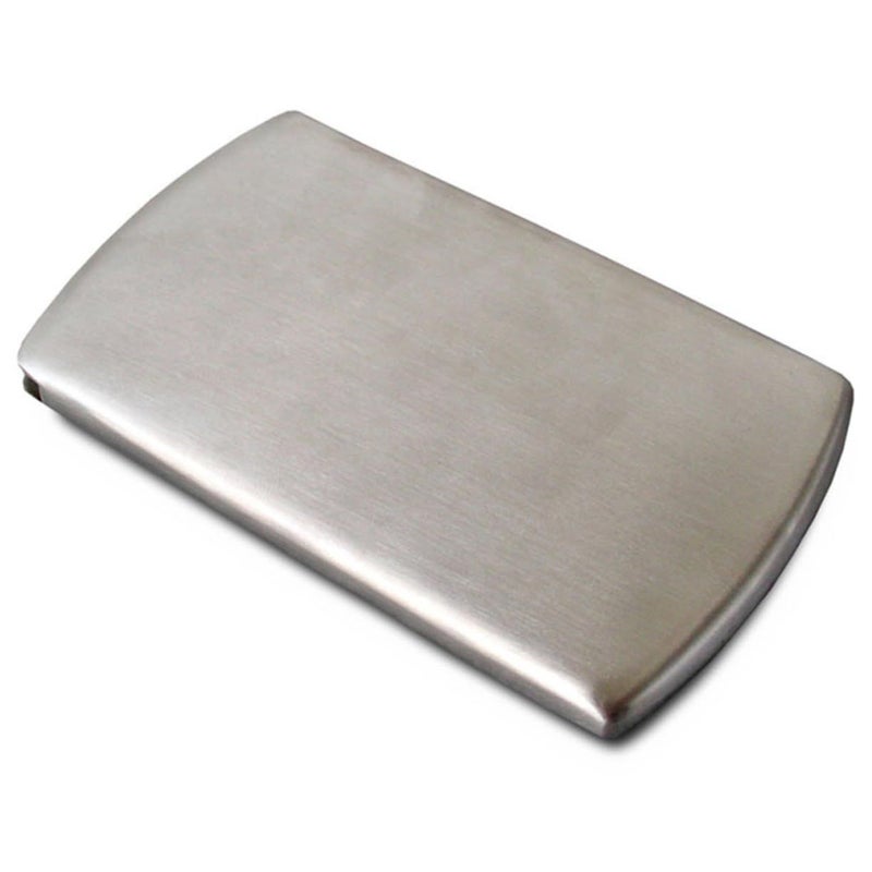 Lurrose Portable Pu Business Card Holder Sleek Design for Professionals Holds 1 Credit and Name Cards - Image 2