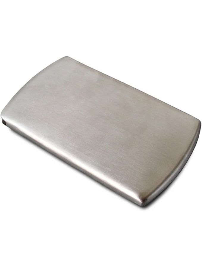 Lurrose Portable Pu Business Card Holder Sleek Design for Professionals Holds 1 Credit and Name Cards - Image 1