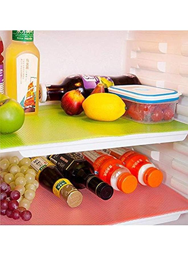 Kuber Industries Refrigerator Multi Purpose Mats Waterproof Refrigerator Liner Pack Of 6 Multicolor - Image 2