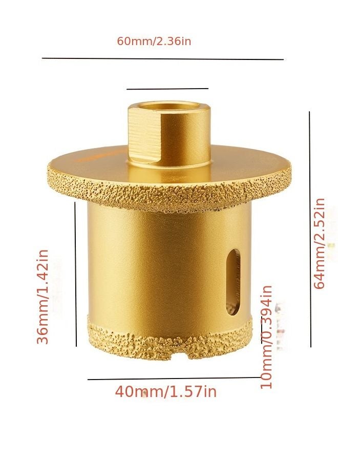 M14 Golden Diamond Saw Blade For Marble Tile Wood Cutting Durable Tool - Image 3