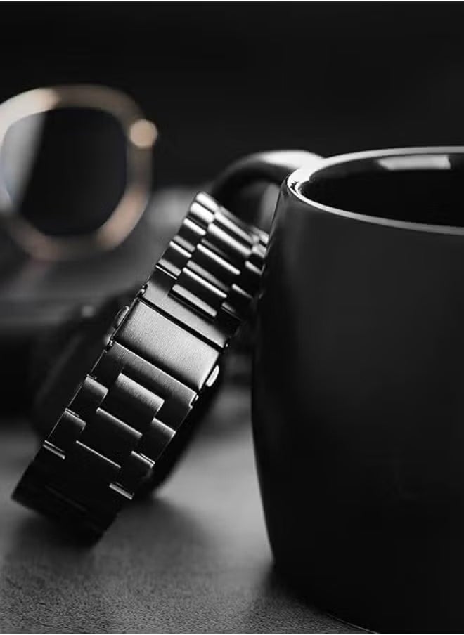أحزمة ساعة Apple Watch المتوافقة 42 مم 44 مم 45 مم 49 مم، سوار iWatch من الفولاذ المقاوم للصدأ مع حافظة لساعة Apple Watch Series 8/7/6/5/4/3/2/1/SE/SE2/Ultra - Image 4