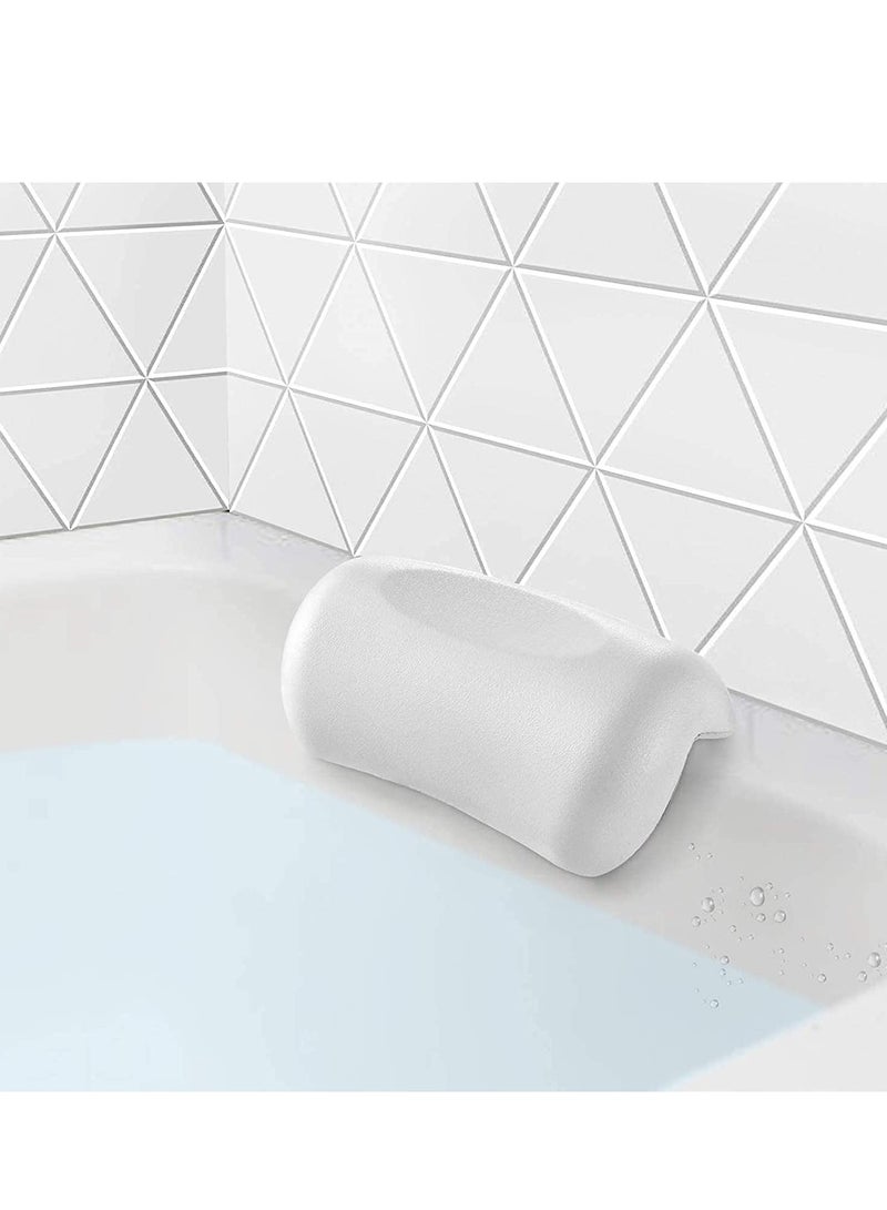 SYOSI Bath Pillow for tub, Waterproof Bath Pillows for tub Neck and Head Support, Comfortable Bath tub Pillow headrest for Soaking, Spa, Tub Pillow for Bath Accessories with Strong Non-Slip Suction Cups - Image 5