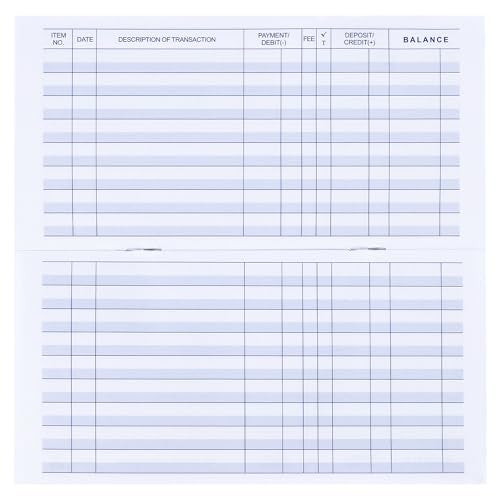 Casmonal 12 Pack Checkbook Register, Check Register Books for Personal and Work Use, Transaction Registers, Accounting Ledger Books, and Checking Account Register Books, 24/25/26 Calendars - Image 3