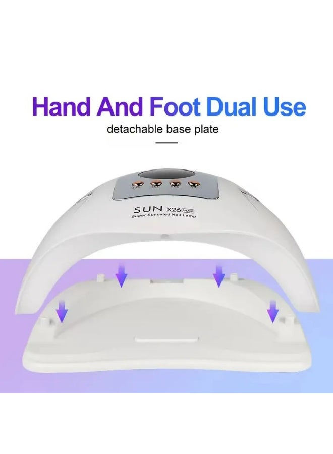 OSYA UV LED Nail Lamp, UV Light for Nails 380W Led Lamp for Gel Nails, Professional Nail Dryer 81 LEDs Automatic Sensor - Led Nail Lamp - Image 5