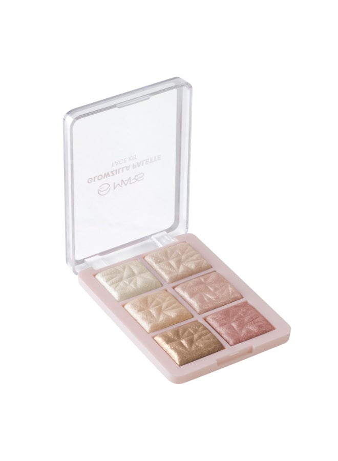 مارس لوحة هايلايتر مارس غلوزيلا بستة ألوان | سهلة الدمج وطويلة الأمد | توهج ساطع (١٢ غرامًا) (اللون ٠٢) - Image 3