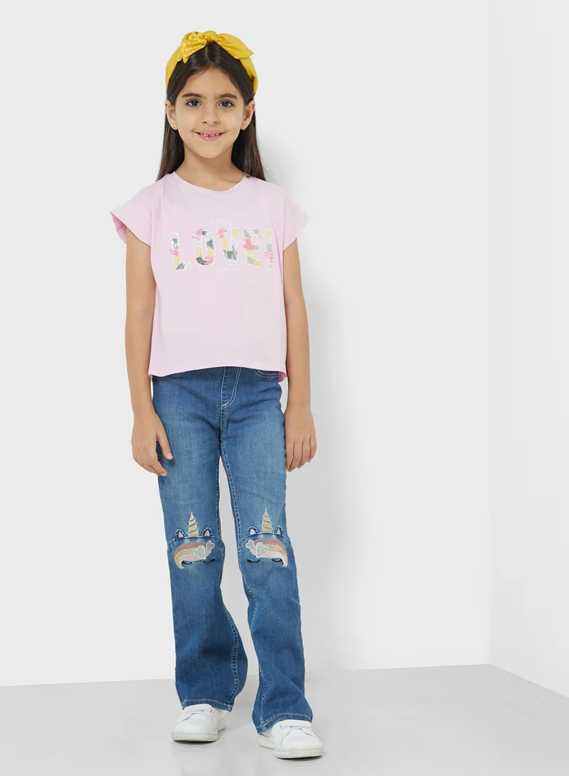 GUESS Kids Logo T-Shirt