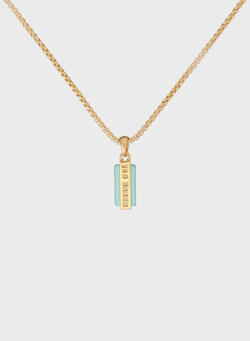 Ted Baker Gianni Gem Bar Pendant Necklace