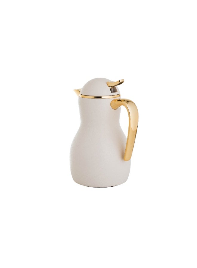 Host Luxury Coffee Thermos Beige With Gold Design 350ml - Image 5