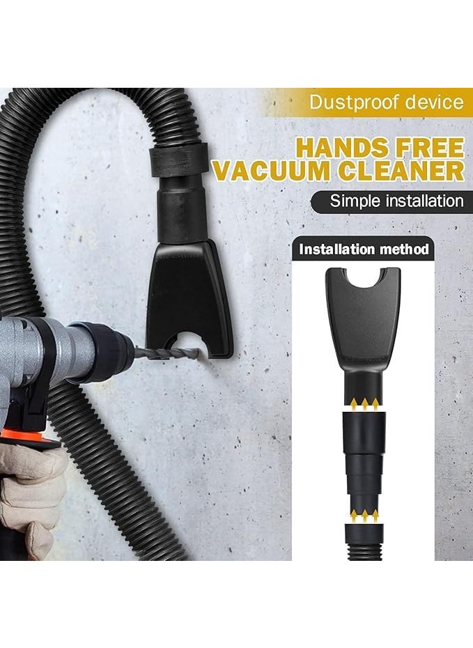 GNOLY - GNOLY Vacuum Attachment Hammer and Drill Dust Collector Extraction Tool Electric Drills Dust Catcher Dust Collector for Hammer Drywall Drills 1Pcs - Image 1